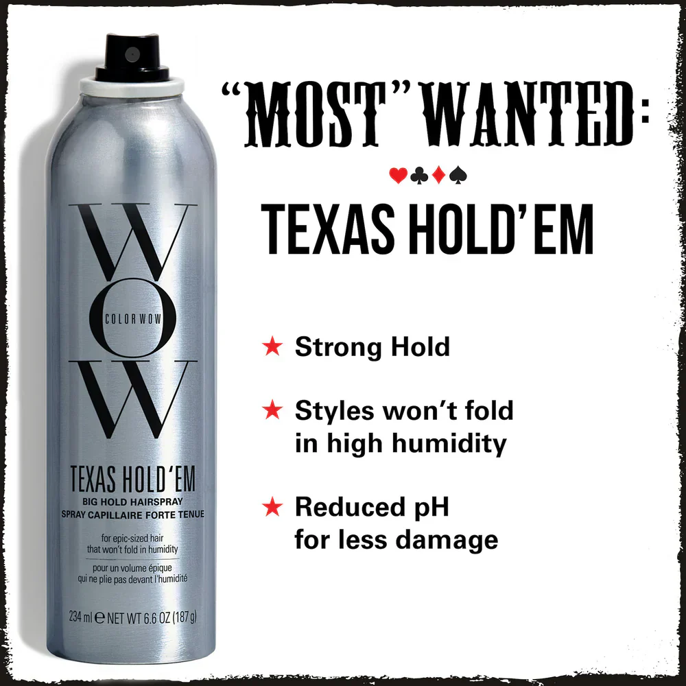 Color Wow Texas Hold ‘Em Big Hold Hairspray 234ml - Image 4