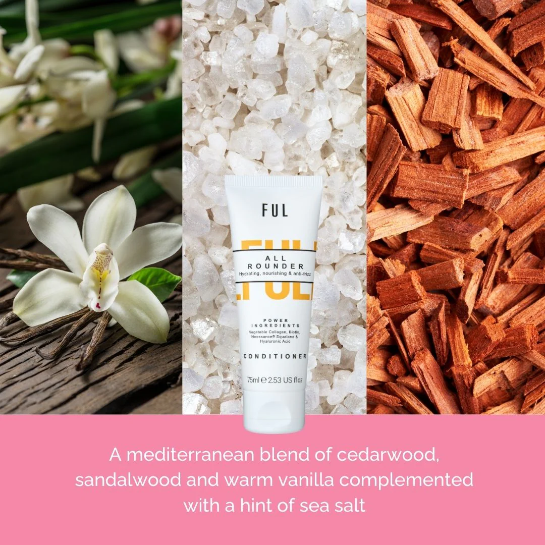 FUL All-Rounder Conditioner Mini 75ml – Moisturising Sulphate-Free Care for Dry, Frizzy Hair - Image 6