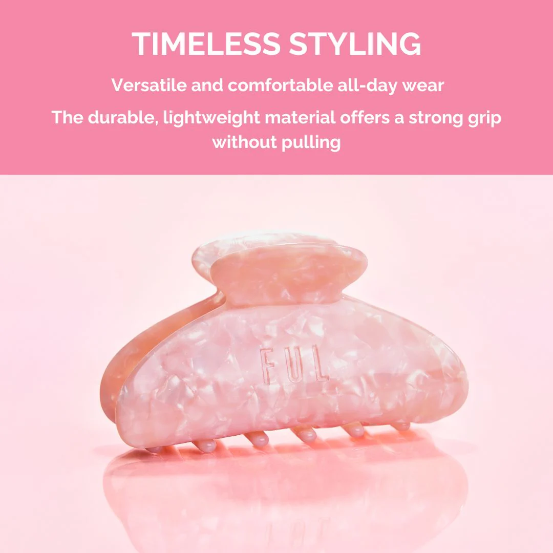 FUL Pink Claw Clip - Image 3