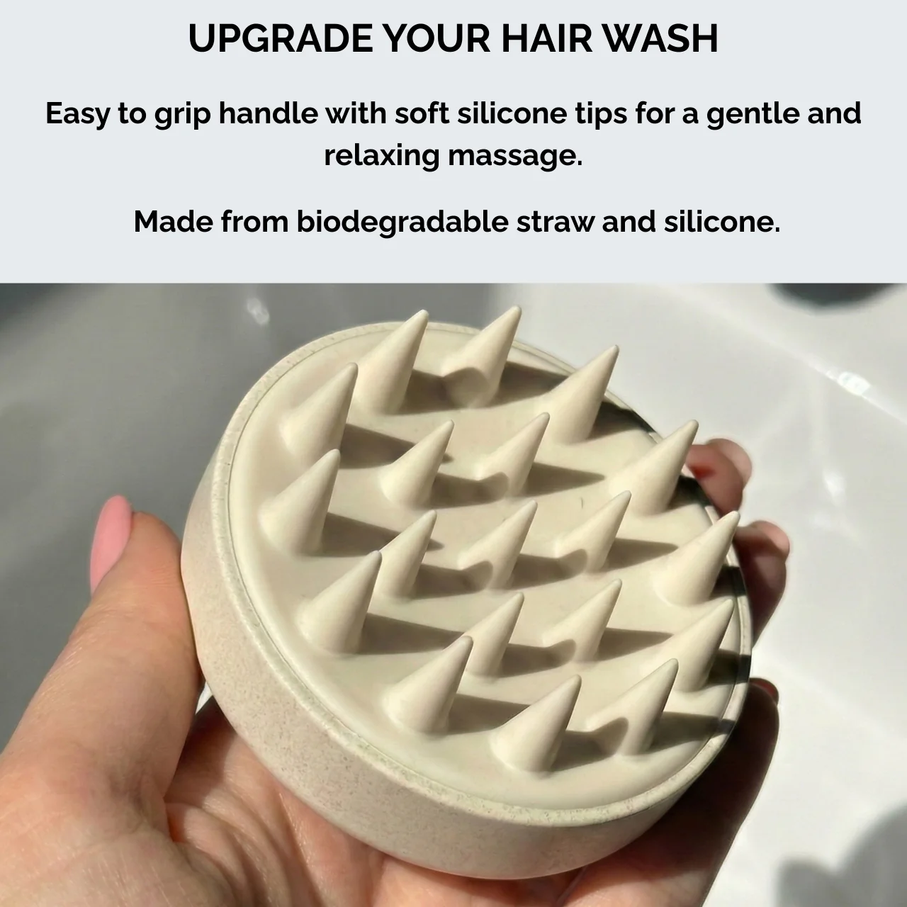 FUL Scalp Massager Brush – Silicone Exfoliator for Hair Growth, Flakes & Deep Cleansing - Image 4