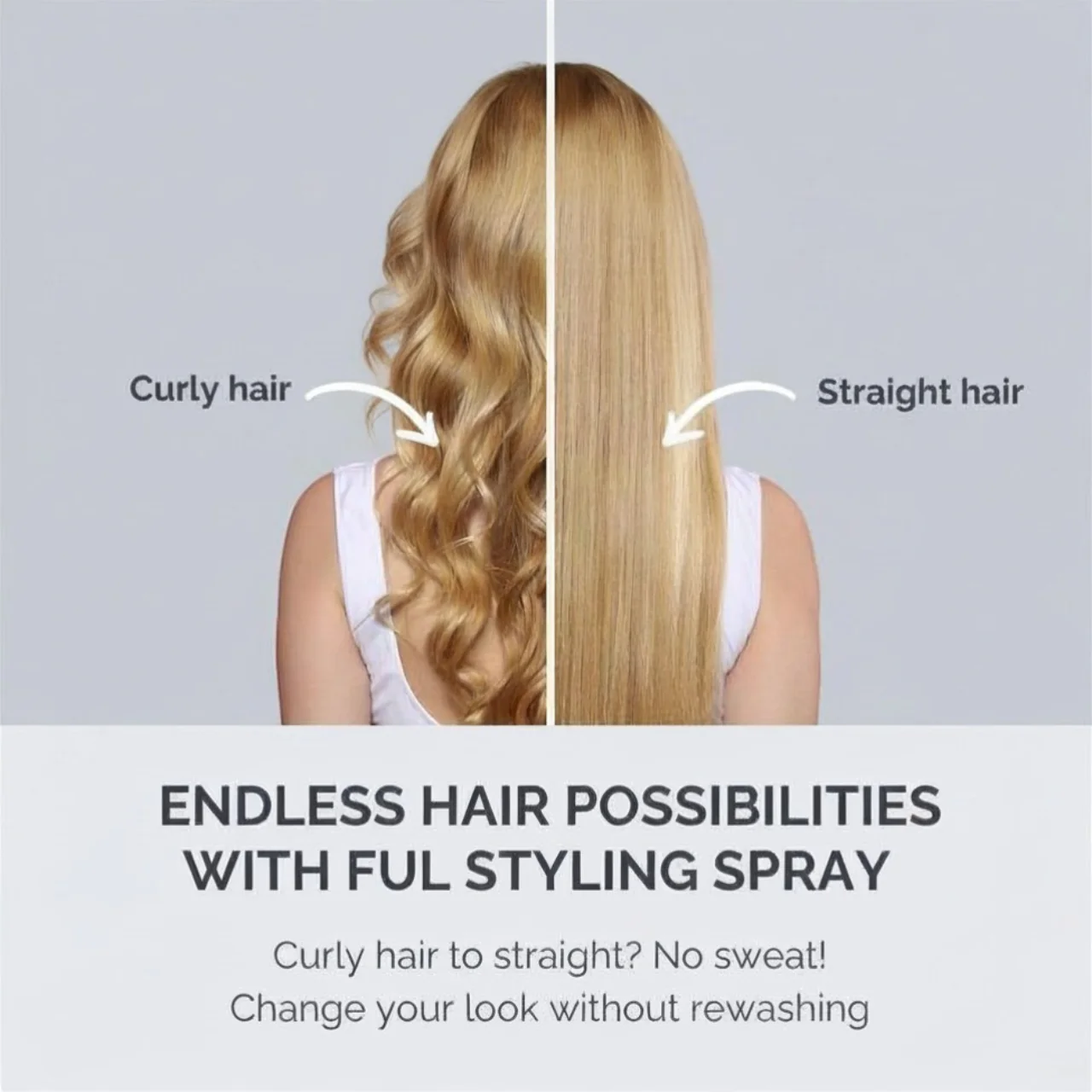 FUL Styling Spray 100ml – Heat Protectant & Volumising Mist for Frizz-Free Daily Styling - Image 6