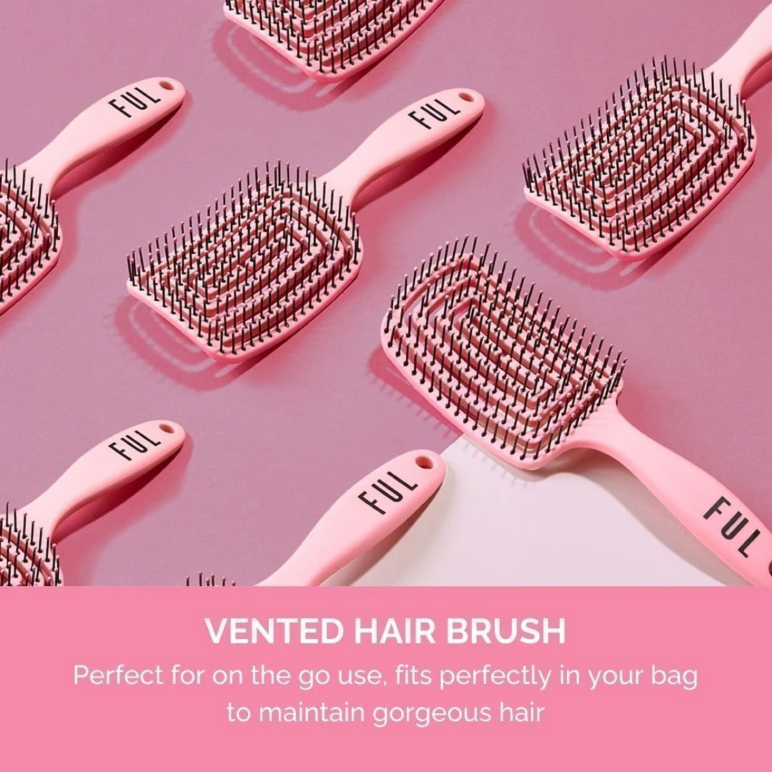 FUL Vented Hair Brush – Fast Blowdry Detangler with Anti-Static, Frizz Control Design - Image 4