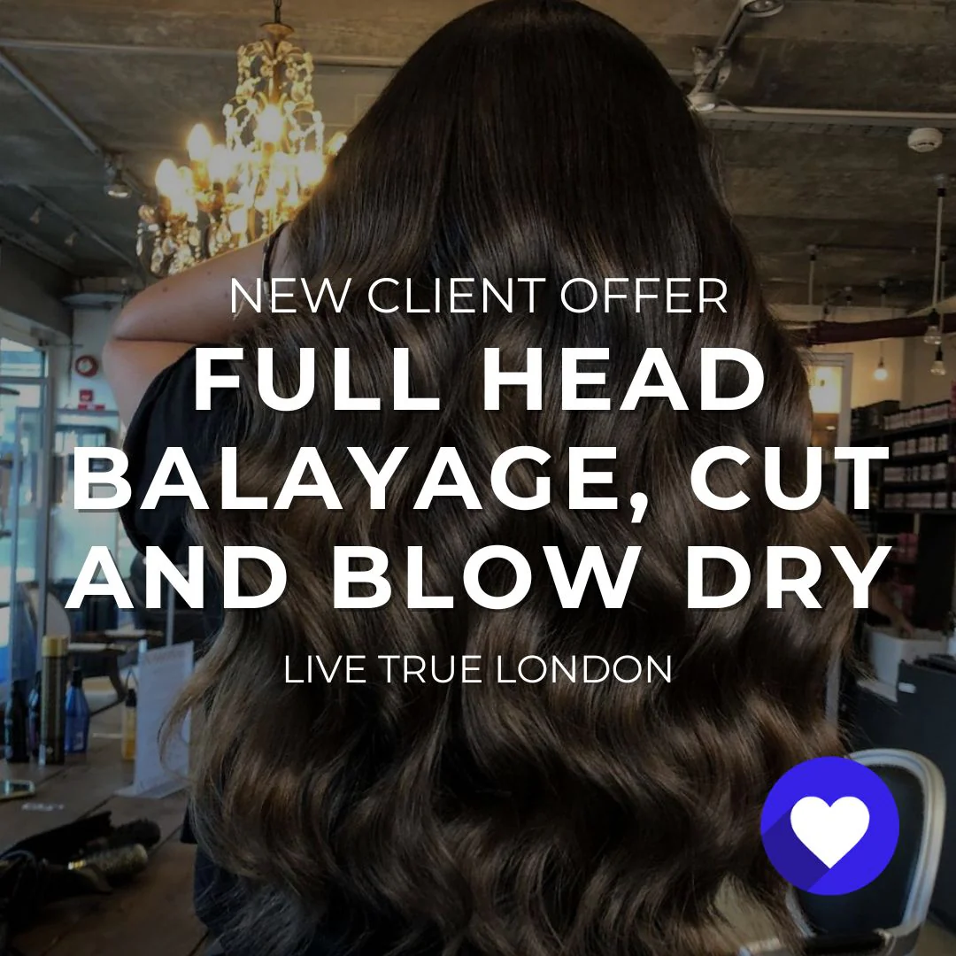 New Clients: Full Head Balayage, Cut and Blow Dry